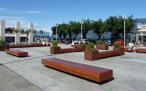 Commercial Outdoor Bench Seating | id created, Inc. in 2023 ...