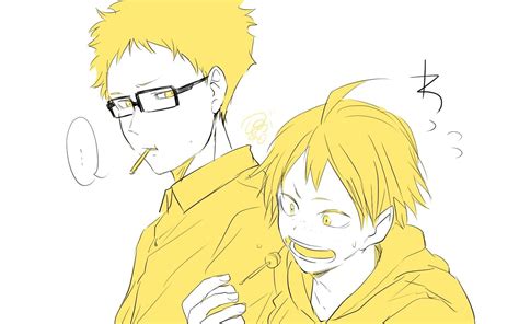 Tsukishima & Yamaguchi | Волейбол, Муж