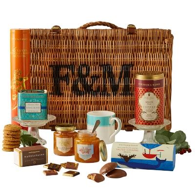 Fortnum & Mason Mini Huntsman Tea Hamper | Premium Tea | Williams Sonoma