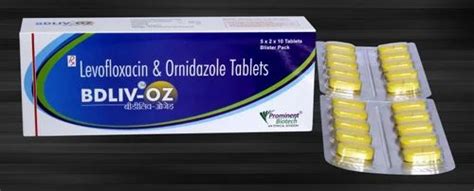 Levofloxacin and Ornidazole Tablets at Rs 134/stripe | Levoflox in Chandigarh | ID: 10356631473