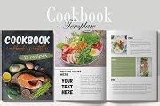 Canva Recipe book template | Creative Market