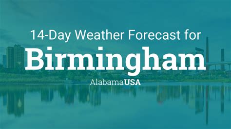 Birmingham, Alabama, USA 14 day weather forecast