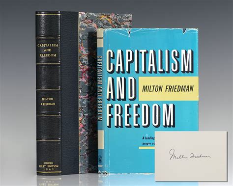 Capitalism And Freedom Milton Friedman First Edition