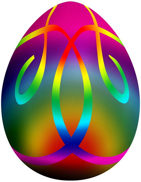 Colorful Easter Egg PNG Clip Art - Best WEB Clipart