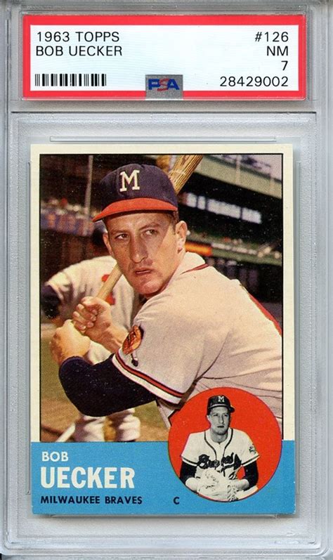 Auction Prices Realized Baseball Cards 1963 Topps Bob Uecker