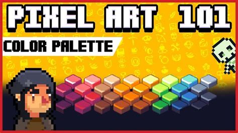 Pixelart 101 "Color Palette" | Pixel art tutorial, Pixel color, Panicpop pixel art