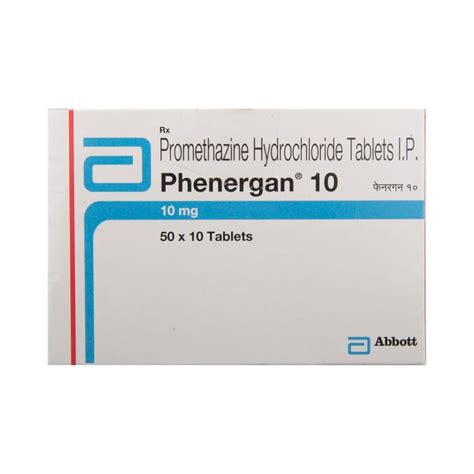 Phenergan 10 Tablet - Davai24