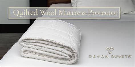 Ultimate Luxurious Mattress Care with Quilted Wool Protector