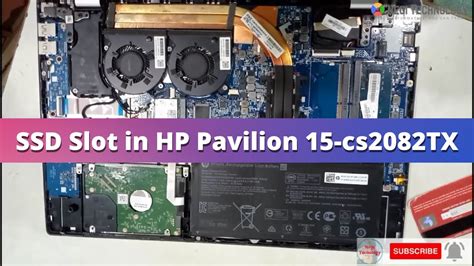 HP Pavilion 15 cs2082TX SSD Upgrade || SSD Slot in hp 15-cs2082tx # ...