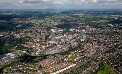 Kidderminster from the air | aerial photographs of Great Britain by Jonathan C.K. Webb