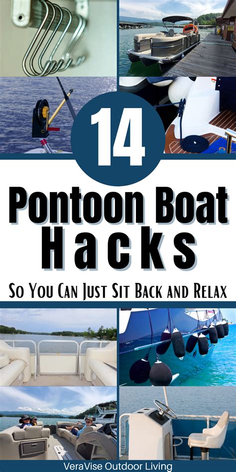 14+ Pontoon Boat Hacks To Make Your Boat Life Easier