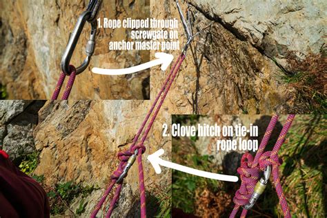 How to build trad anchors with the rope — Straight Up Adventures