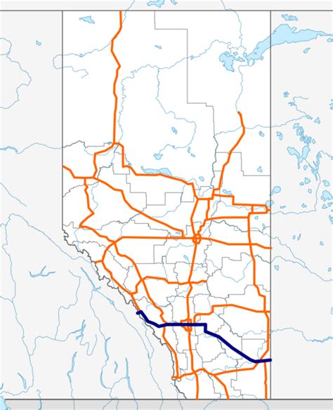 Highway 1 in Alberta - Wegenwiki