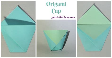 Easy Origami Cup Tutorial - Great for snacks, trinkets, or even drinking!