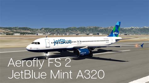 Jetblue Mint A320 Landing at Salt Lake City Airport - Aerofly FS 2 - YouTube