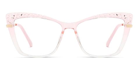 Dmone - Square Pink Glasses for Women - Lensmart