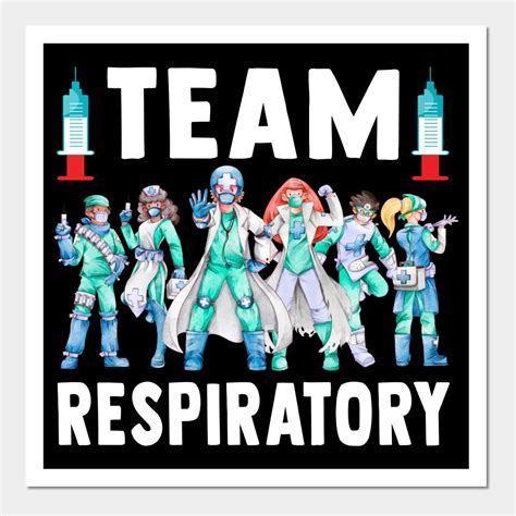 Womens Team Respiratory Therapist T-Shirt Respiratory Care Week Gifts ...