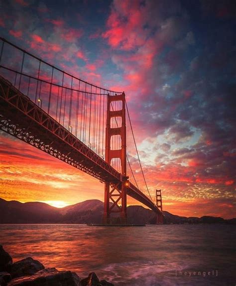 Pin by Dal Taylor on sunrise...sunset | Golden gate bridge, Golden gate ...