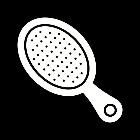 Hair Brush Vector Icon 17221010 Vector Art at Vecteezy