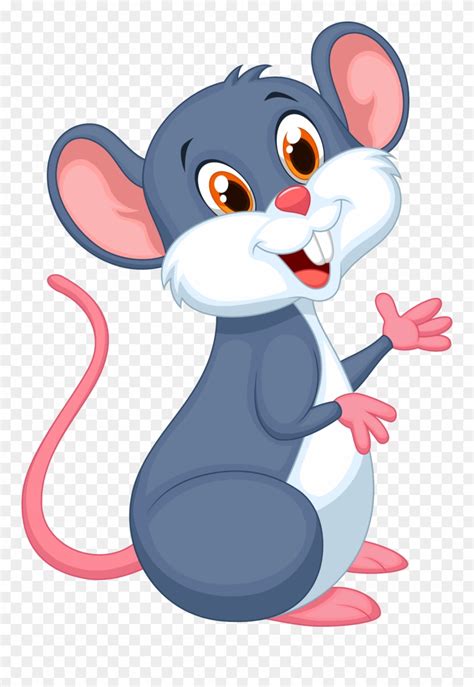 Pet Clipart Small Pet - Mouse Cartoon - Png Download (#741304) - PinClipart