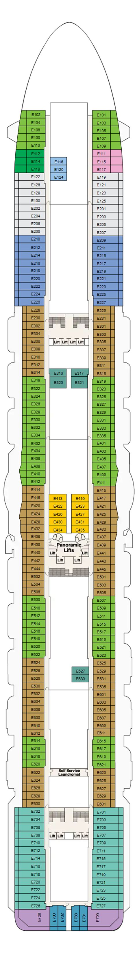 Sky Princess Floor Plan - floorplans.click