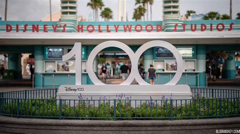 Disney100 Sign Installed at Disney's Hollywood Studios