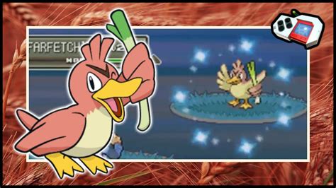 [LIVE] Shiny Farfetch'd in Platinum after 40 Radar Chain! - YouTube