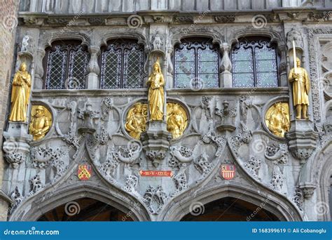 Statuettes and Figures on the Walls of the Basilica of the Holy Blood Editorial Stock Image ...