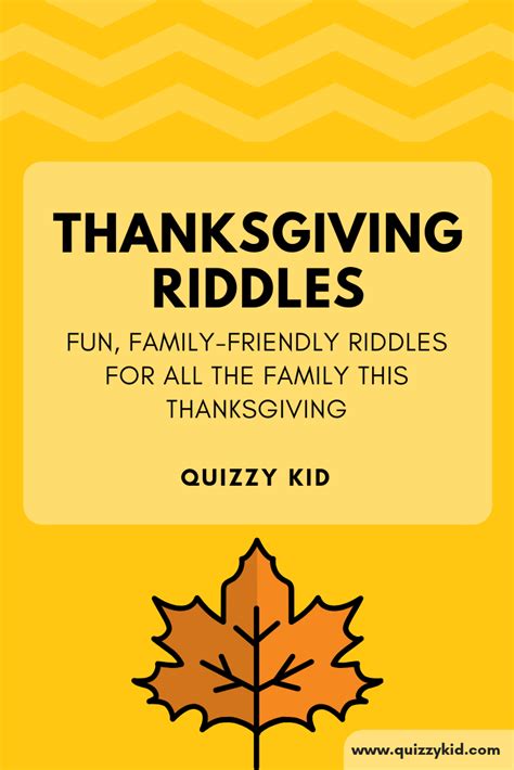 Thanksgiving riddles – Artofit