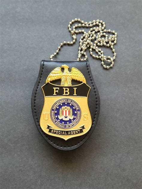 FBI Special Agent Badge Replica Badge Collectable Badge | Etsy