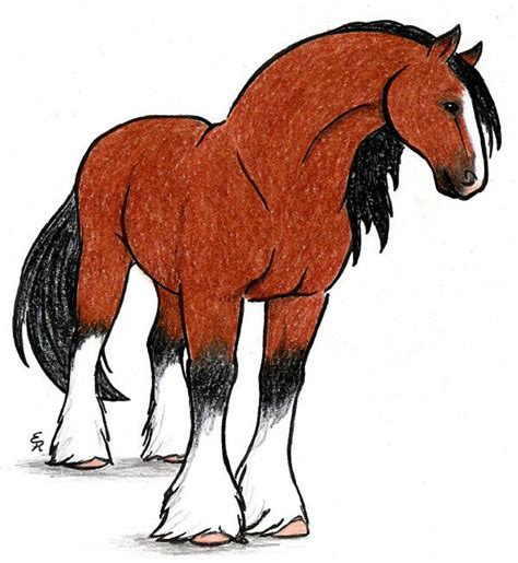 Clydesdale Horse by WildSpiritWolf on DeviantArt