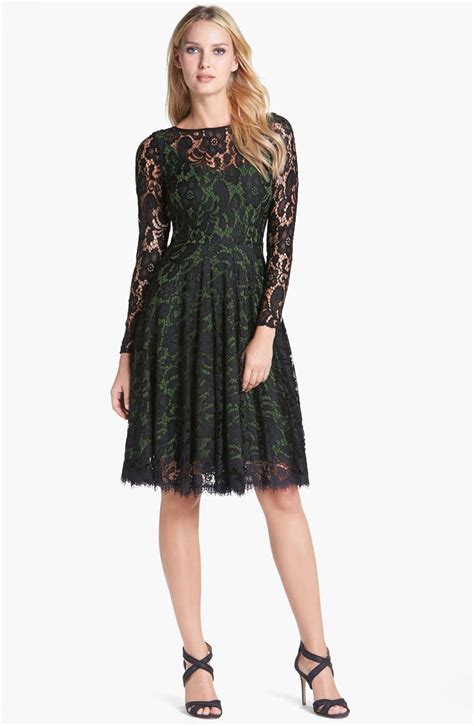 Isaac Mizrahi New York Lace Fit & Flare Dress | Nordstrom