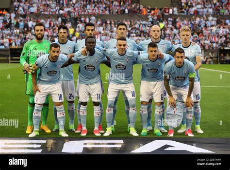 Celta Vigo team group Stock Photo - Alamy