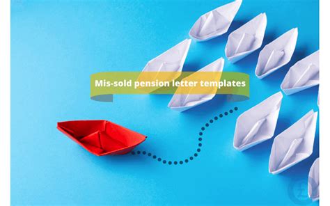 Mis-Sold Pensions Letter Template Examples | Money Savings Advice