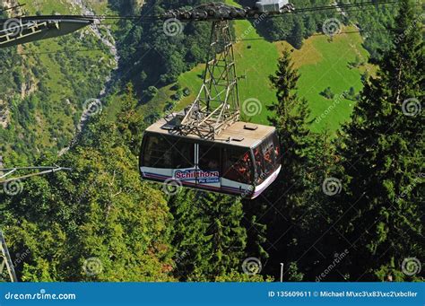 The Schilthorn Cable Car is Famous from the James Bond Movie Editorial ...