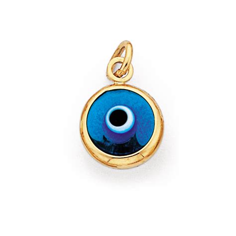 9ct Gold Evil Eye Charm | Prouds