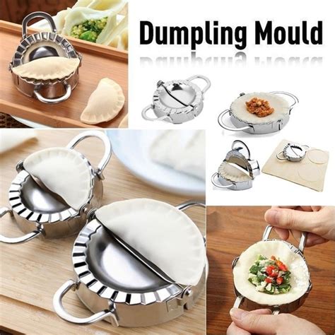 New Dumpling Jiaozi Maker Mould Pastry Wraper Dough Cutter Dumpling Mold Pastry Tools | Wish