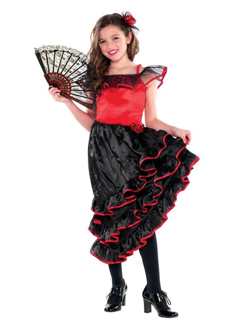 Spanish Dancer Girl Costume - International Costumes