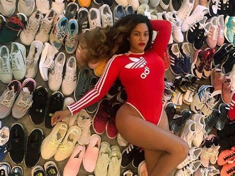 NWT SOLD OUT BEYONCE Adidas Originals Ji Won Choi Red White Stripe Bodysuit M #AdidasOriginals # ...