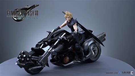 Final Fantasy VII Remake Play Arts Kai Cloud Strife and Hardy Daytona figure video - BunnyGaming.com