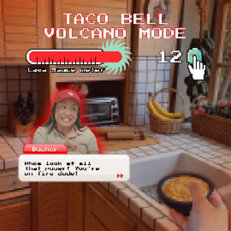 DoorDash on Twitter: "Taco Bell is bringing the Volcano Menu back to ...