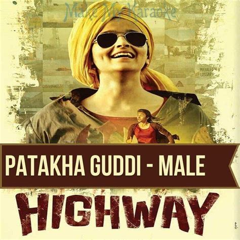 Patakha Guddi (Male Version) Video Karaoke with Lyrics | Highway Video