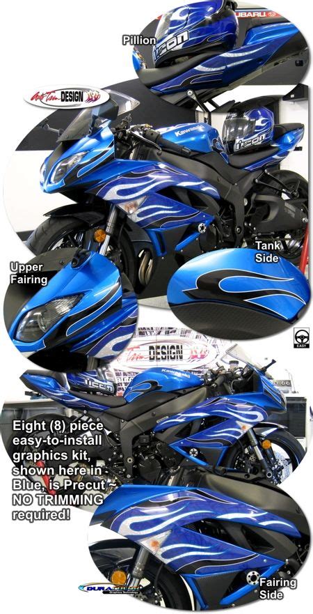 Claymore Graphic Kit 1 for Kawasaki Ninja ZX-6R | Kawasaki ninja zx6r ...