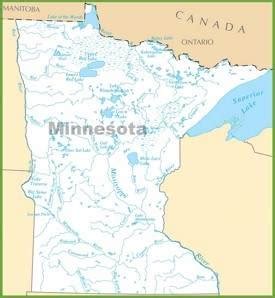 Minnesota State Maps | USA | Maps of Minnesota (MN)