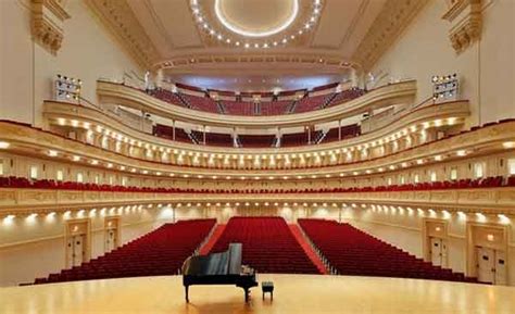 Carnegie Hall Stern Auditorium Seating Chart - Row & Seat Numbers