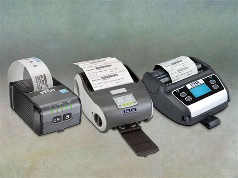 Portable Thermal Printers - The ISG