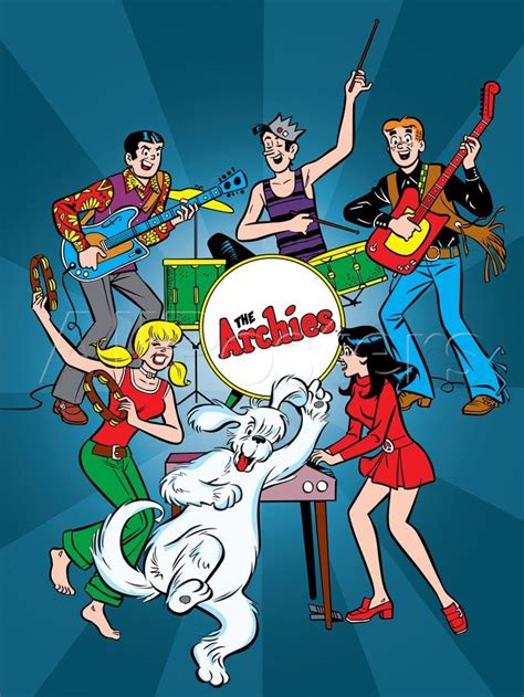 'Archie Comics: The Archies' Posters | AllPosters.com | Archie comics, Archie comics riverdale ...