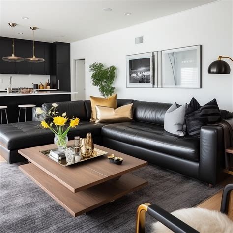 How to Style a Black Leather Couch: Top Tips for Stunning Interiors