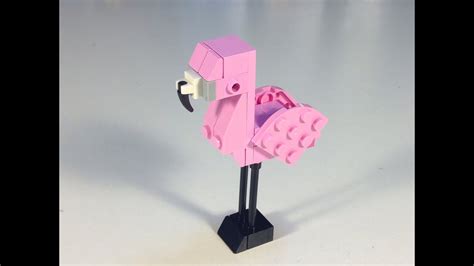 LEGO Monthly Mini Build August 2013 40068 Pink Flamingo - YouTube