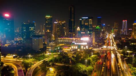 Semanggi Bridge, Jakarta. Indonesia Editorial Photo - Image of building ...